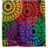 Rideaux De Douche Grands cercles (Devant)