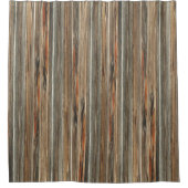 Rideaux De Douche Grange Bois Imprimer Rustique Pays Ouest Douche (Devant)