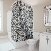Rideaux De Douche Granite - Texture pierre (En situation)