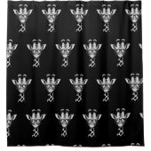 Rideaux De Douche Graphique de Giraffe cool Décontracté été drôle mi (Devant)