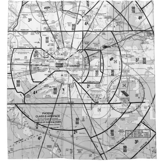 Rideaux De Douche Graphique TAC de Phoenix (Devant)