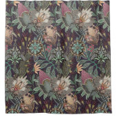Rideaux De Douche grappe de raisin chintz steampunk (Devant)