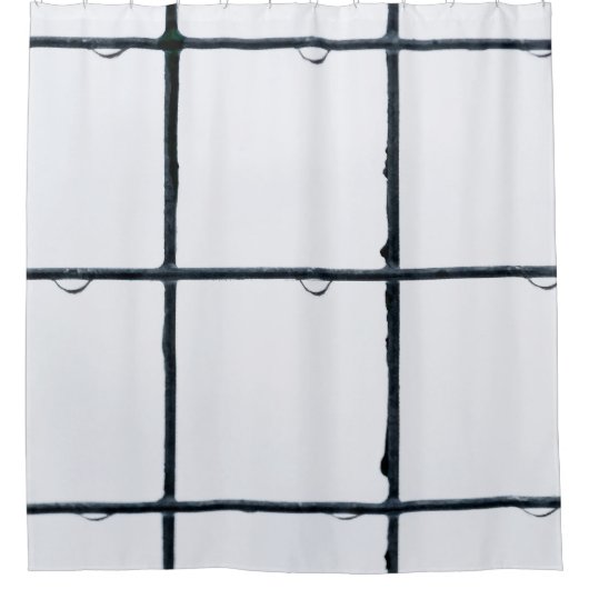 Rideaux De Douche Gratte métallique humide (Devant)