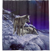 Rideaux De Douche Gray Wolves (Devant)