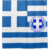 Rideaux De Douche Greek flag (Devant)