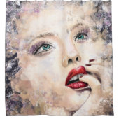 Rideaux De Douche Green Eyed (Devant)