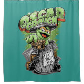Rideaux De Douche Green Garbage Monster (Devant)