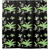 Rideaux De Douche Green leaf (Devant)
