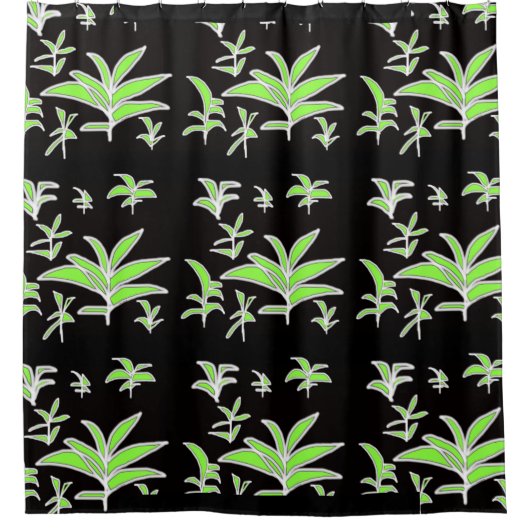 Rideaux De Douche Green leaf (Devant)