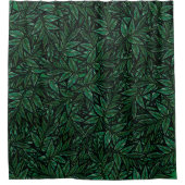 Rideaux De Douche Green leaf (Devant)