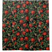 Rideaux De Douche Grenades et papillons Bella (Devant)