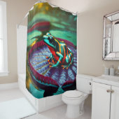 Rideaux De Douche Grenouille (En situation)