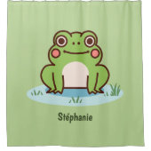 Rideaux De Douche Grenouille mûre (Devant)