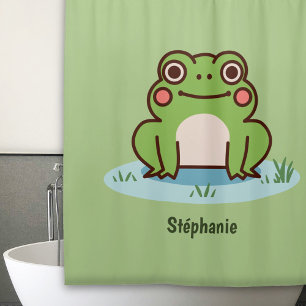 Rideaux De Douche Grenouille mûre