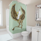Rideaux De Douche Griffin Imaginaire Griffin Mythologie (En situation)
