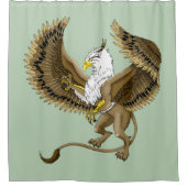 Rideaux De Douche Griffin Imaginaire Griffin Mythologie (Devant)
