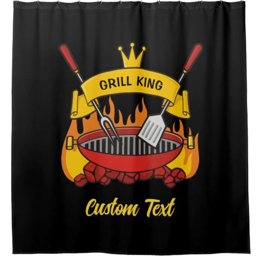 Rideaux De Douche Grill King (Devant)