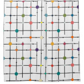 Rideaux De Douche Grille atomique (Devant)