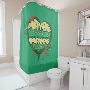 Rideaux De Douche Grinch Citation de Noël