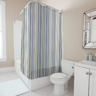 Rideaux De Douche Gris bleu foncé