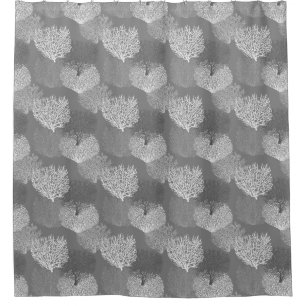Rideaux De Douche Gris d'argent / Gris