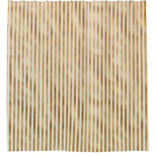 Rideaux De Douche Gris de crème dorée (Devant)