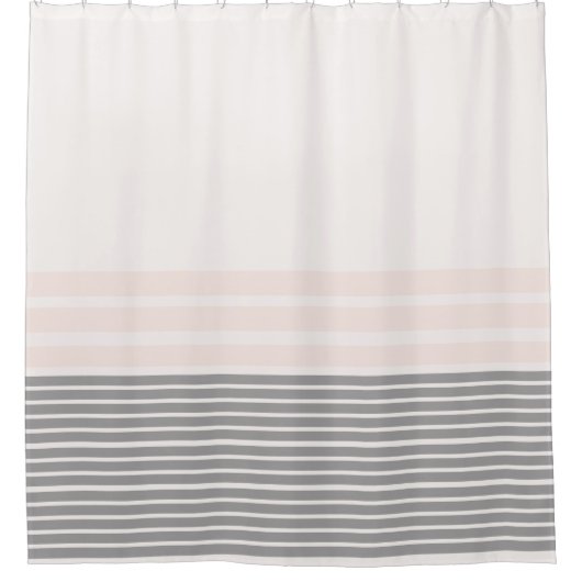 Rideaux De Douche Gris, Gris Rose (Devant)