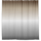 Rideaux De Douche Gris Marron Ombre Neutre (Devant)