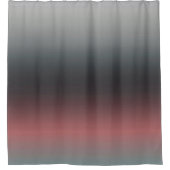 Rideaux De Douche Gris, rose, dégradé noir, Ombre.  (Devant)