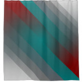 Rideaux De Douche Gris turquoise de Bourgogne (Devant)