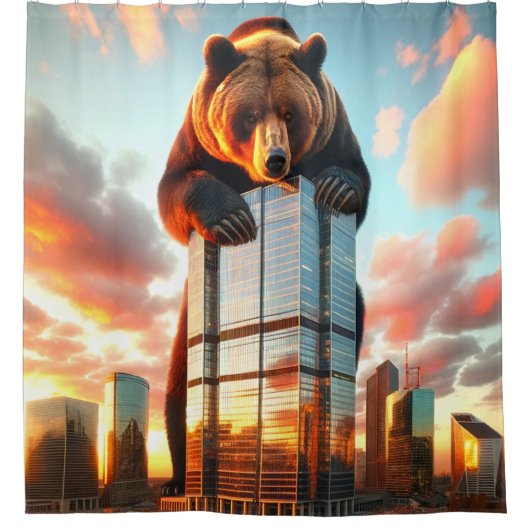 Rideaux De Douche Grizzly (Devant)