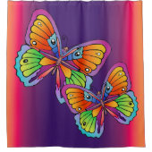 Rideaux De Douche Gros papillon (Devant)