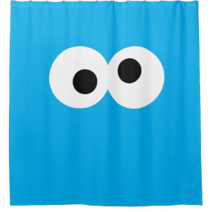 Rideaux De Douche Gros visage de Cookies Monster