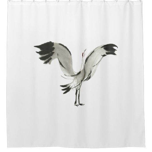 Rideaux De Douche Grue (Devant)