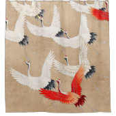 Rideaux De Douche Grues volantes japonaises (Devant)