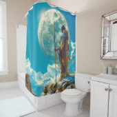 Rideaux De Douche Guerrier (En situation)