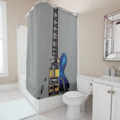 Rideaux De Douche Guitare 4 sccna (En situation)