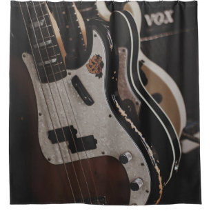 Rideaux De Douche Guitare acoustique cool