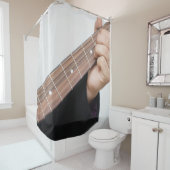 Rideaux De Douche Guitare cool (En situation)