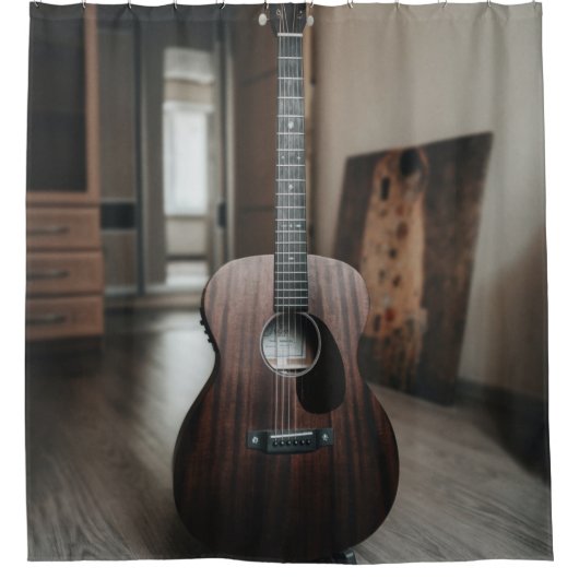 Rideaux De Douche Guitare de basse cool (Devant)
