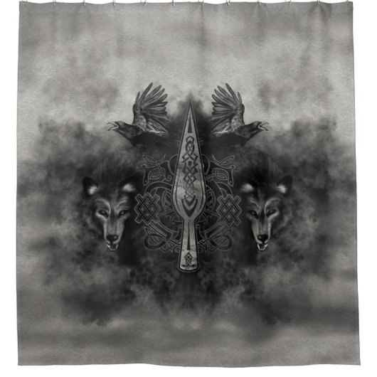 Rideaux De Douche Gungnir - lance d'Odin (Devant)