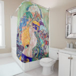 Rideaux De Douche Gustav Klimt - Bébé / Berceau<br><div class="desc">Bébé / Berceau - Gustav Klimt,  Huile sur toile,  1917-1918</div>