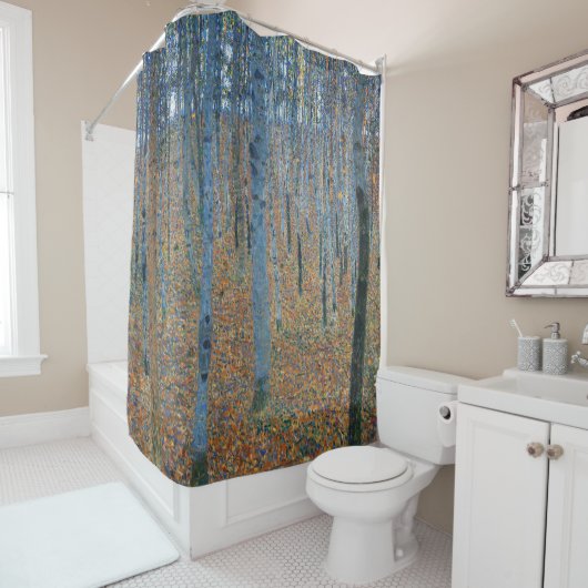 Rideaux De Douche Gustav Klimt Beech (En situation)