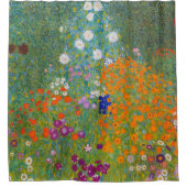 Rideaux De Douche Gustav Klimt - Jardin des fleurs (Devant)