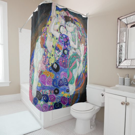 Rideaux De Douche Gustav Klimt - La Vierge (En situation)