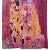 Rideaux De Douche Gustav Klimt Le Baiser Violet (Devant)