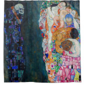 Rideaux De Douche Gustav Klimt - Mort et vie (Devant)