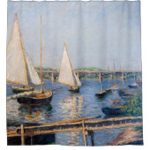 Rideaux De Douche Gustave Caillebotte - Bateaux à voile à Argenteuil (Devant)