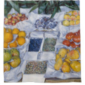 Rideaux De Douche Gustave Caillebotte - Fruits présentés sur un socl (Devant)