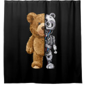 Rideaux De Douche Half Bear Half Robot (Devant)